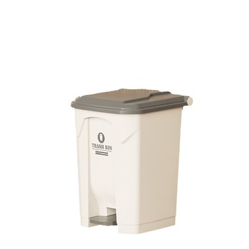 廚房腳踩垃圾桶腳踏大號家用別墅大容量30升庭院戶外帶蓋高衛生桶[DD080109]