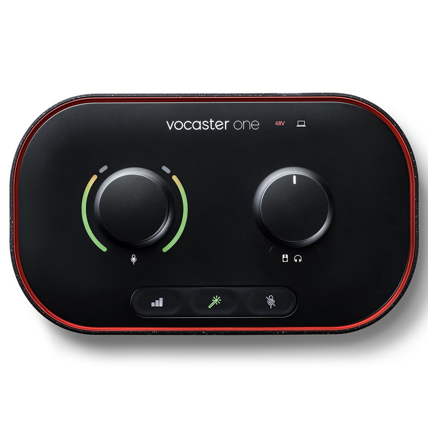 Focusrite Vocaster ONE　ミラーレス一眼にSHURE SM7Bを