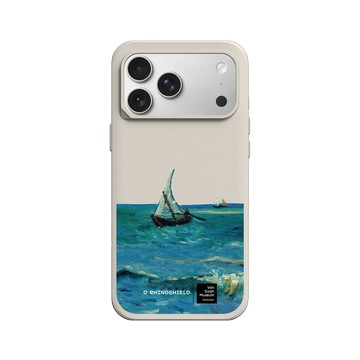 iPhone 17 Pro Max SolidX 貝殼灰 - Van Gogh Museum - 海濱的漁船