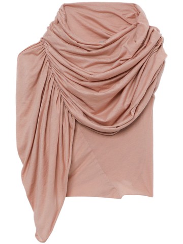 Rick Owens - Nun T organic cotton top - women - Cotton - 42 - Pink