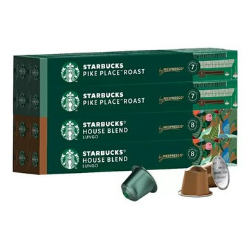 星巴克 咖啡膠囊 品味經典組 80顆 適用Nespresso膠囊咖啡機