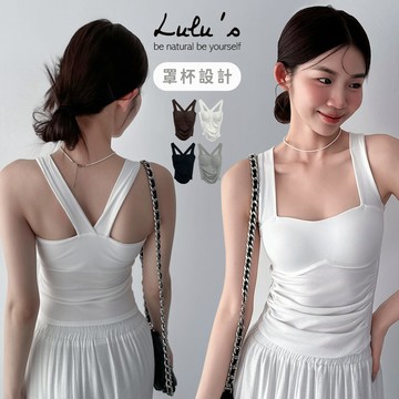 出清49折/網感美胸腰抓皺罩杯BRATOP背心４色【A01250486】