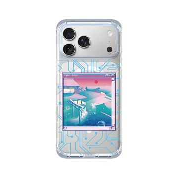 iPhone 17 Pro Max ClearX (MagSafe 兼容) 冰透藍 - Denise Rashidi (Surudenise) - 東京網絡