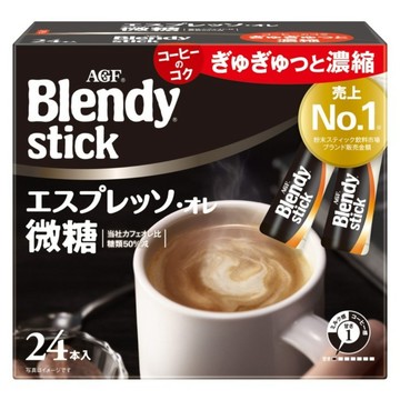 AGF Blendy 義式濃縮咖啡風味即溶飲品 微糖  5.8g  24包  1盒