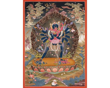 神聖的結合 輪轉金剛塔卡 開啟啟蒙的神聖舞蹈。
