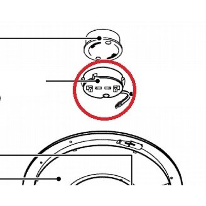 16074792 東芝 シーリングライト取付アダプタ DFC-2209N-SP | LINE
