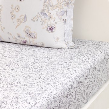 Yves Delorme Givre Fitted Sheet, Full