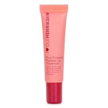 Ole Henriksen 歐瑞漢瑞克森 Pout Preserve Peptide Lip Treatment - # Strawberry Sorbet 12ml-唇膏/口紅