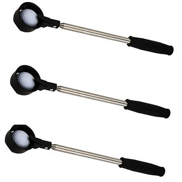 高爾夫 8節可伸縮2公尺撿球器 golf 不銹鋼撈球器 伸縮撿球桿gf07002