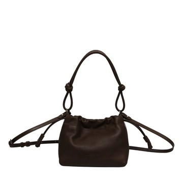 Lush Drawstring 斜跨包 棕色