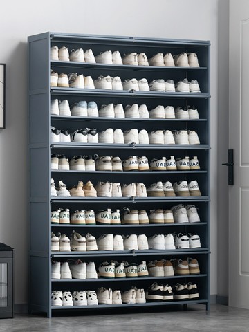 鞋柜門口家用有門鞋架子多層簡易大容量收納室內入戶宿舍出租屋用/鞋架/鞋櫃/儲物架/收納架/置物架/放鞋櫃/換鞋櫃