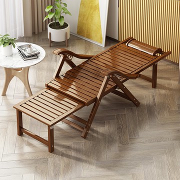 躺椅午休折疊夏季成人陽臺家用休閑靠椅午睡竹躺睡椅戶外懶人涼椅