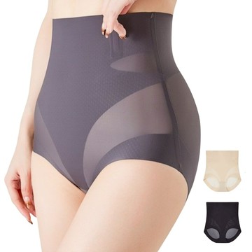 【A&R】三件組 新款升級版冰絲高彈塑身褲 膚.灰.黑 M-2XL