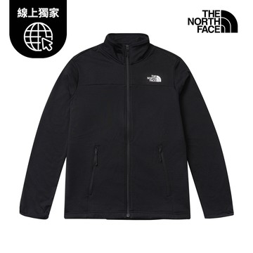 【線上獨家款】男款黑色抓絨外套｜8FJ2JK3