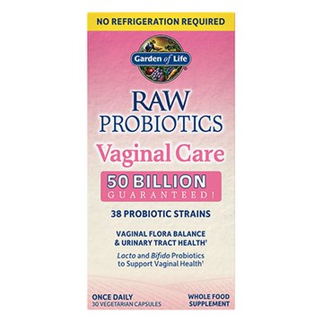 Raw Probiotics Vaginal Care 30 Caps by Garden of Life