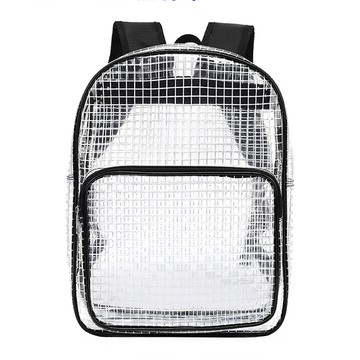 透明無塵後背包 工具收納 一般物件收納  網格款  41 x 30 x 10cm