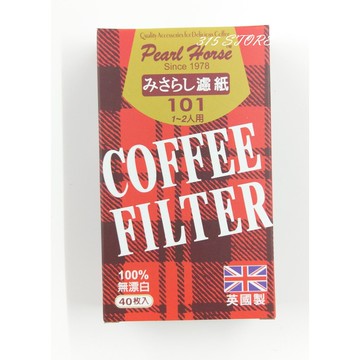 寶馬牌 咖啡色濾紙 JA-P-002-101 40入/盒 ~沖泡咖啡【139百貨】