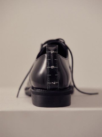 [Man] Tape Measure Derby Shoes