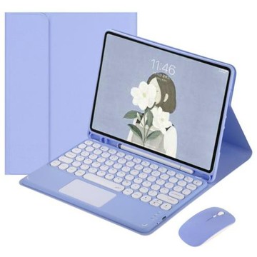適用亞馬遜平板HD10Plus藍牙鍵盤Fire2023保護套10.1觸控鍵鼠套裝