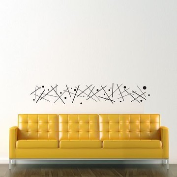 / 點與線 Dots and Lines / 無痕壁貼8色可選