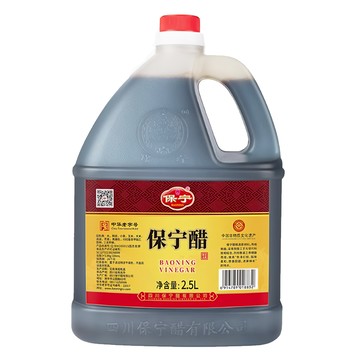 保寧 一級醋 2.5L 1桶 - 傳統工藝釀造 口感醇厚 適用於多種烹飪方式