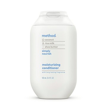 Method美則感官潤髮乳 就是滋潤100ml 旅行 運動 健身 露營 登山 瑜珈