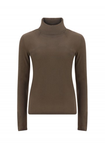 Max Mara - Leandro Turtleneck Sweater - Womens - Grey
