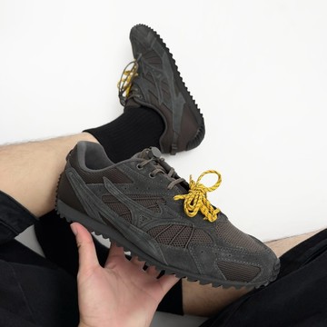 MIZUNO LG 60S TL 黑橄欖 原石黑 黑灰 雙鞋帶 鞋扣 復古 休閒 男女同款 D1GH263208