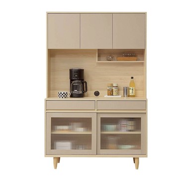 直人木業-BOBO北歐韵彩簡約風上下櫥櫃組121公分