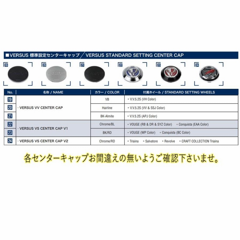 納期要確認【RAYS/レイズ】No.83/VR CENTER CAP Model-05（5H-P.C.D. 