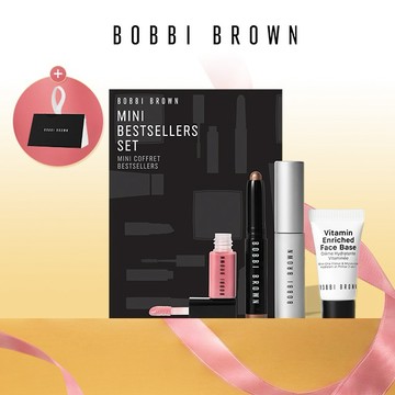 【Bobbi Brown】電眼嘟唇保養旅行組✨豐唇露+眼影筆+睫毛膏+維他命乳霜7ml｜生日禮物