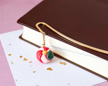 和紙小物 書籤 椿 椿花 練り切り 日式點心