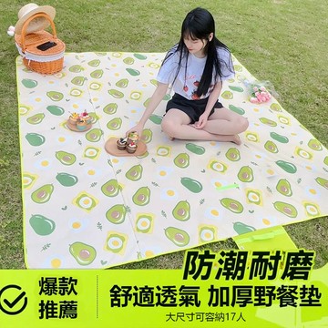 🔥優選🔥野餐墊可機洗防潮布戶外露營地墊野外防水帳篷郊遊草坪春遊墊子