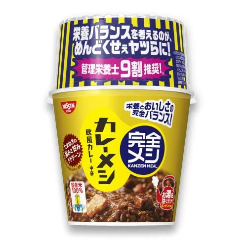 日清食品 カレーメシ 欧風カレー 12食セット たんぱく質20.9g PFCバランス 食物繊維11.1ｇ