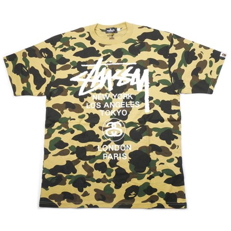 ア ベイシング エイプ A BATHING APE ×STUSSY ステューシー 30周年記念