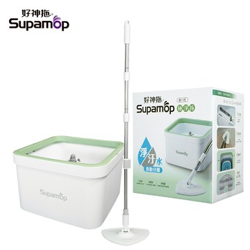 [家速配]好神拖極淨拖-淨污分離平板拖把