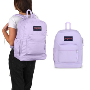 Jansport 後背包 Cross Town Plus 柔和紫 15吋 減壓背帶 筆電包 雙肩包 背包 包包 JS0A7ZNZ5M9