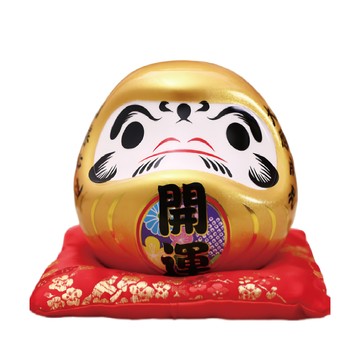 BOBEE 保庇 日本工藝好運陶瓷達摩存錢罐  金色  1個