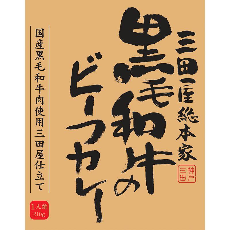 三田屋総本家 黒毛和牛のビーフカレー 210g