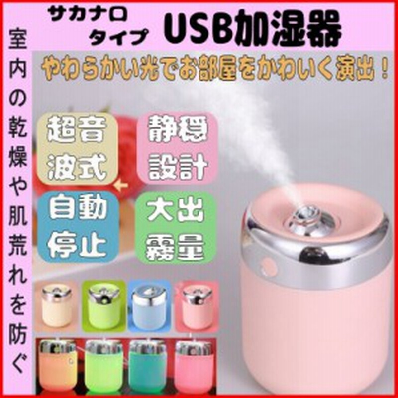 かわいい 加湿器 卓上 オフィス ミニ加湿器 Usb接続 小型 超音波式加湿器 携帯便利 オフィス 省エネ 静音 携帯式 加湿器 Ledライト付 通販 Lineポイント最大1 0 Get Lineショッピング