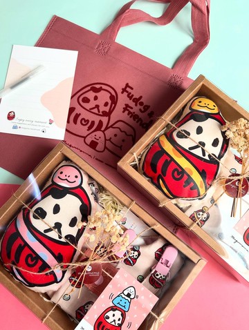 小福狗-蛇年限定六層紗彌月禮盒