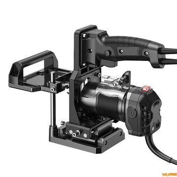 💥下殺價💥 日本技術二合一連接件開槽器 模具木工工具大全 修邊機機架神器