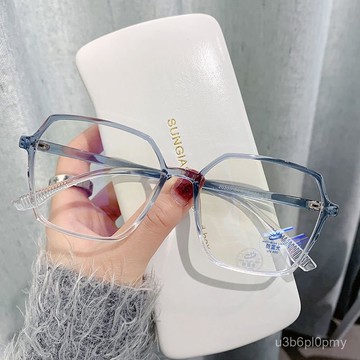 👓近視眼鏡👓F3超百搭 漸變框韓版潮 百搭眼鏡 個性時尚眼鏡 無度數眼鏡 拍照眼鏡 平光鏡女 眼鏡框架