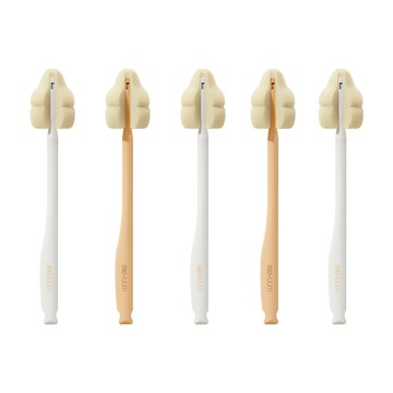 MOYUUM 韓國 長柄海綿奶嘴刷(5入組)