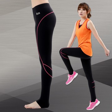 遊遍天下 MIT台灣製3D彈力塑身吸排機能韻律褲P111-1黑色