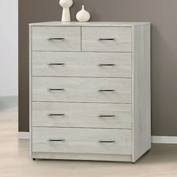 文創集  卡希羅3.2尺六抽斗櫃-97x48x118cm免組