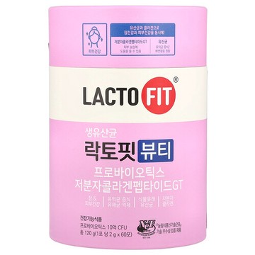 Lactofit, 益生菌，美容，60 條，每條 2 克