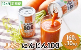 ふらの にんじん100 160g×30本入　野菜  ジュース