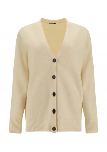 Jil Sander - Cardigan - Womens - Brown