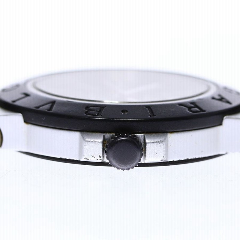 ベルト訳あり☆【BVLGARI】ブルガリ アルミニウム AL38TA 自動巻き 